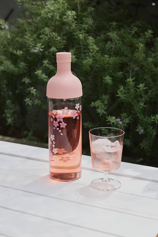 フィルターインボトル７５０ml 桜柄４本まとめ売り フィルターインボトル750ml 桜柄×4本 楽天市場】水出し茶